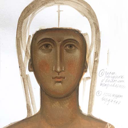 Online Icon Writing - Icon Painting Course in Egg Tempera for Iconographers