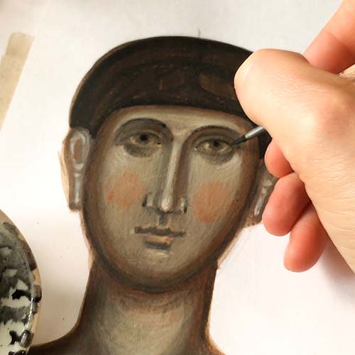 Learn Iconography Online. Iconography Drawing Courses