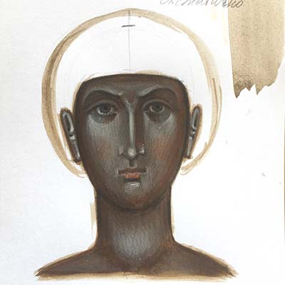 Online Course for Learning Egg Tempera for Iconographers